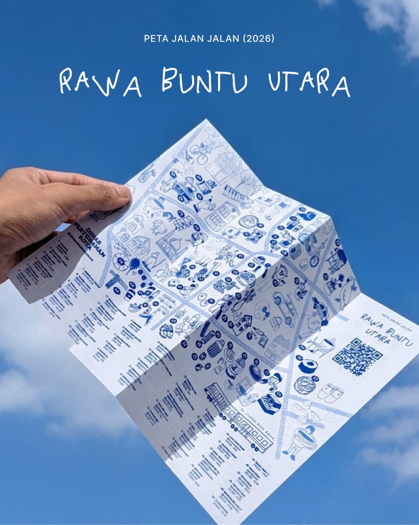 Peta Rawa Buntu Utara