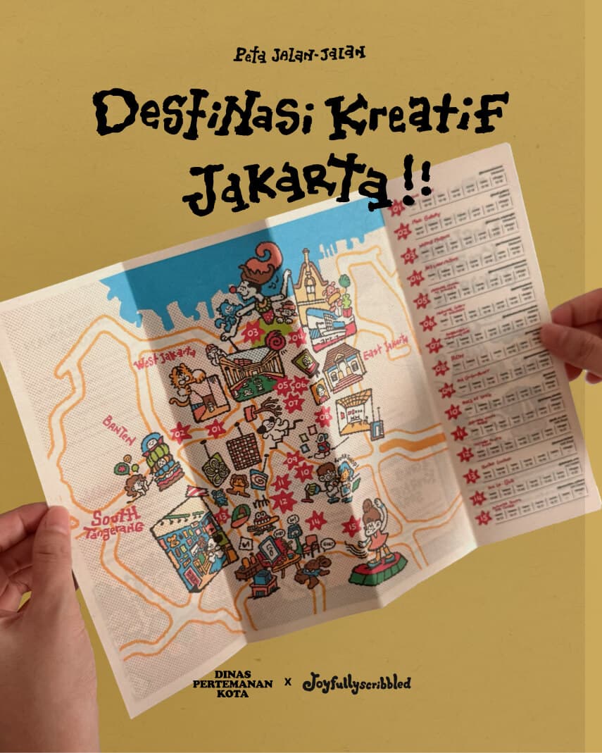 Peta Destinasi Kreatif Jakarta